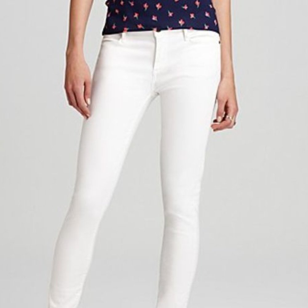 Earnest Sewn Womens Size 25 Mid Rise Straight Leg